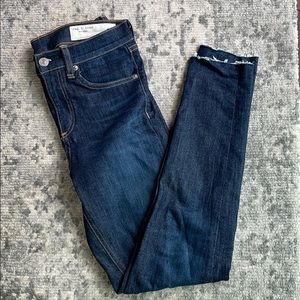Rag and Bone high rise dark wash jeans size 25